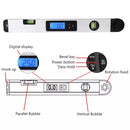 DL160 Digital Display Angle Ruler High Precision Multifunctional Aluminum Alloy Electronic Torpedo Level