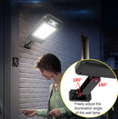 Solar Wall Light Outdoor Waterproof Human Body Induction Garden Lighting Household Street Light 8 x 20COB With Remote Control