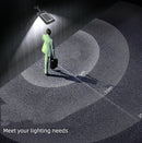 Solar Wall Light Outdoor Waterproof Human Body Induction Garden Lighting Household Street Light 8 x 20COB With Remote Control