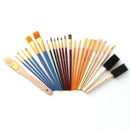 ZHU TING 25 PCS / Set Multifunctional Oil Paint Brush Gouache Watercolor Acrylic Paint Brush Student Painting Supplies