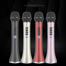 FM Radio Frequency Connection Car Home Entertainment Wireless Integrated Microphone Audio(Red)