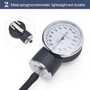 Manual Blood Pressure Watch With Stethoscope Double Tube Double Head Old Sphygmomanometer Arm Type Sphygmomanometer