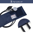Manual Blood Pressure Watch With Stethoscope Double Tube Double Head Old Sphygmomanometer Arm Type Sphygmomanometer