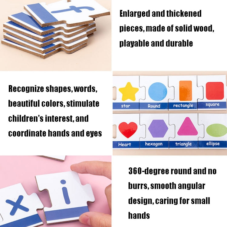 XBL-001 Word Spelling Letter Recognition English Enlightenment Children Early Education Puzzle Toys 90 PCS Cards