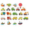 SD005 Children Enlighten Early Education 3D Wooden Puzzle Toy(Transportation)