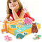 SD005 Children Enlighten Early Education 3D Wooden Puzzle Toy(Vegetables and Fruits)