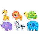 Children Early Education Wooden Picture Puzzle Toys(Elephant )