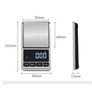 Kitchen Stainless Steel Mini Portable Scale High Precision Jewelry Scale Electronic Scale, Specification: 100g/0.01g