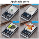 Kitchen Stainless Steel Mini Portable Scale High Precision Jewelry Scale Electronic Scale, Specification: 300g/0.01g