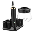 Makeup Brush Cleaner the Glue Dispenser Electric Quick-drying Instrument(Black)