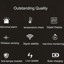 M7 Motorcycle Tire Pressure Monitor Solar Wireless External High-Precision Monitoring Waterproof Detectorï¼ŒRandom Style Delivery