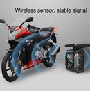 M7 Motorcycle Tire Pressure Monitor Solar Wireless External High-Precision Monitoring Waterproof Detectorï¼ŒRandom Style Delivery