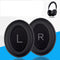 A Pair For BOSE NC700 Headset Earmuffs Headset Sponge Sleeve(Black Earphone Cover + Cushion)