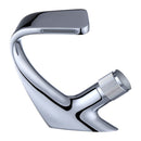 Basin Waterfall Type Hot & Cold Water All-Copper Faucet Bathroom Sanitary Ware (Electroplating Silver)
