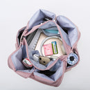 Female Dry And Wet Separation Sports Gym Bag Handbag Duffel Bag Short Distance Light Swimming Bag(Black)