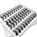 20 Pairs Of Thick False Eyelashes Handmade 3D False Eyelashes, Specification: 20-1
