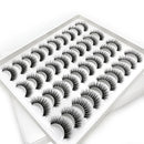 20 Pairs Of Thick False Eyelashes Handmade 3D False Eyelashes, Specification: 20-2