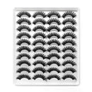 20 Pairs Of Thick False Eyelashes Handmade 3D False Eyelashes, Specification: 20-3