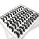 20 Pairs Of Thick False Eyelashes Handmade 3D False Eyelashes, Specification: 20-3
