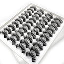 20 Pairs Of Thick False Eyelashes Handmade 3D False Eyelashes, Specification: 20-5