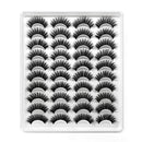 20 Pairs Of Thick False Eyelashes Handmade 3D False Eyelashes, Specification: 20-7