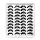 20 Pairs Of Thick False Eyelashes Handmade 3D False Eyelashes, Specification: 20-8