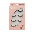 2 PCS 4 Pairs In One Box Handmade Mink False Eyelashes Slender And Long Three-Dimensional Multilayer Eyelashes(G101)