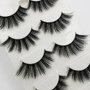 2 PCS 4 Pairs In One Box Handmade Mink False Eyelashes Slender And Long Three-Dimensional Multilayer Eyelashes(G106)