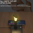 LH5 Five-In-One Multi-Function Wireless Charger with Night Light For IPhone / Apple Watch / AirPods(Black)