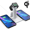LH5 Five-In-One Multi-Function Wireless Charger with Night Light For IPhone / Apple Watch / AirPods(White)