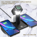 LH5 Five-In-One Multi-Function Wireless Charger with Night Light For IPhone / Apple Watch / AirPods(White)