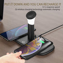LH5 Five-In-One Multi-Function Wireless Charger with Night Light For IPhone / Apple Watch / AirPods(White)
