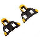 3 Set Bicycle Splint Set 6 Degrees Road Lock Plate Special For Road Bike Shoes(Yellow)