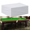 Billiard Table Dust Cover Billiard Protective Cover Water-Repellent Furniture Cover, Size: 287x155x82cm(Silver)