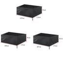 Billiard Table Dust Cover Billiard Protective Cover Water-Repellent Furniture Cover, Size: 287x155x82cm(Silver)