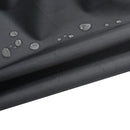 Billiard Table Dust Cover Billiard Protective Cover Water-Repellent Furniture Cover, Size: 287x155x82cm(Black)