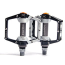 MPEDA Mountain Bike Bearing Pedal Ultra-Light Aluminum Alloy Non-Slip Bearing Pedal, Size: 930(White Black)
