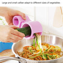 2 PCS Multifunctional Spiral Double-Headed Grater With Sharpener Kitchen Gadgets(Black)