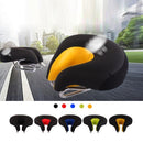 Bicycles Soft Saddle Mountain Bikes Thick Shock Absorption & Comfortable Seat Accessories(Black Red)