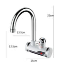 Kitchen Instant Electric Hot Water Faucet Hot & Cold Water Heater CN Plug Specification: Digital Display Side Water Inlet