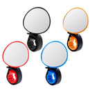 6 PCS Bicycle Rearview Mirror Mountain Bike Reflector 360 ??Degree Rotating Reversing Mirror, Random Color Delivery