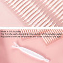 Dixini 4 Bags Double-Sided Double Eyelid Stickers Long-Lasting Invisible Waterproof Seamless Lace Beauty Eye Stickers(Sharp Angle Transparent Bottom)