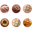 2 PCS Bread Trimming French Stick Cutting Knife Dough Bisector Curved Stainless Steel Dough Cutter With Wooden Handle