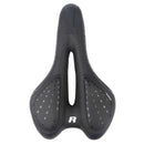 LIETU 919B Bicycle Saddle Outdoor Mountain Bike Thickened Riding Cushion(Black)