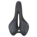 LIETU 919B Bicycle Saddle Outdoor Mountain Bike Thickened Riding Cushion(Black Blue)