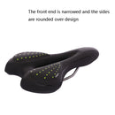 LIETU 919B Bicycle Saddle Outdoor Mountain Bike Thickened Riding Cushion(Dark Green)