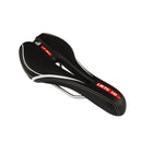 LUETU 903 Bicycle Hollow Seat Cushion Mountain Bike Super Soft Saddle(Black White)