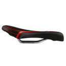 LUETU 903 Bicycle Hollow Seat Cushion Mountain Bike Super Soft Saddle(Black Blue)
