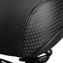 Reflective Spring Saddle Mountain Bike Seat Bicycle Seat Bicycle Seat(Black White)