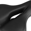 Reflective Spring Saddle Mountain Bike Seat Bicycle Seat Bicycle Seat(Black)